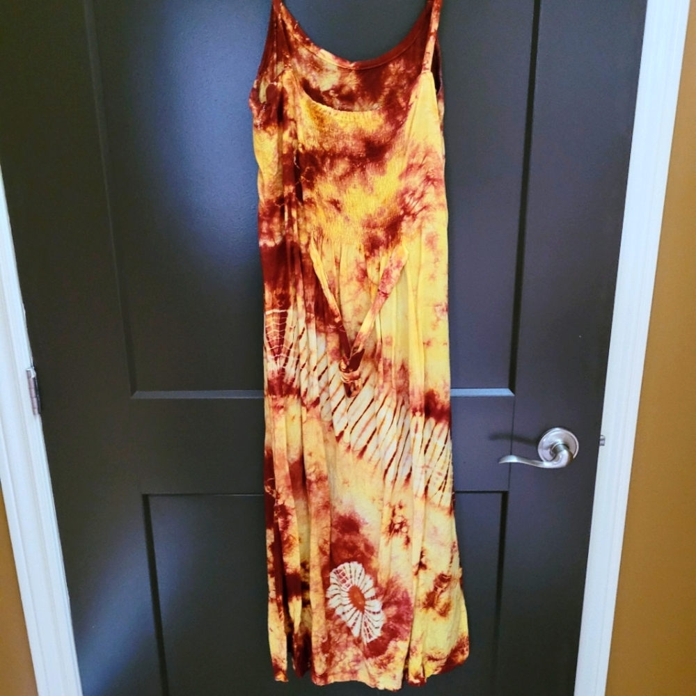 Tie died summer dress